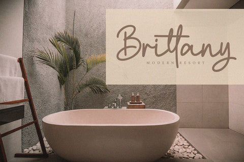 Clatterson - Monoline Script Font Alpaprana Studio 