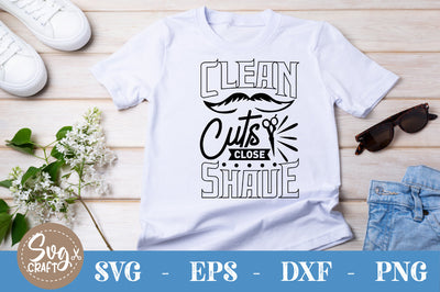 Clean Cuts Close Shave SVG SVG Svgcraft 