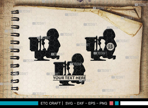 Cleaning Women Monogram, Cleaning Women Silhouette, Cleaning Women SVG, Women Svg, Dry Cleaning Svg, Girl Svg, SB00344 SVG ETC Craft 