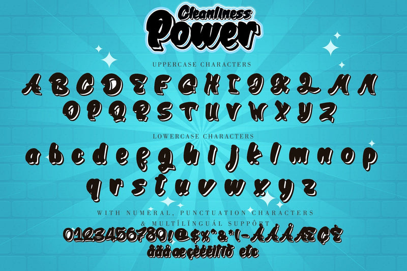 Cleanliness Power - So Fontsy