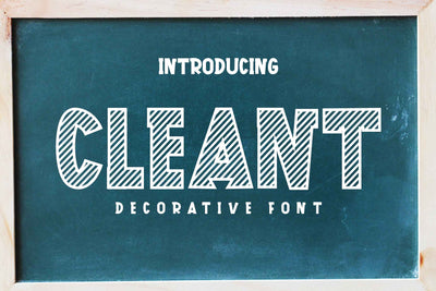 Cleant Font LetterdayStudio 