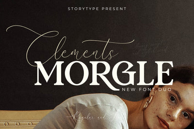 Clements Morgle Font Duo Font Storytype Studio 