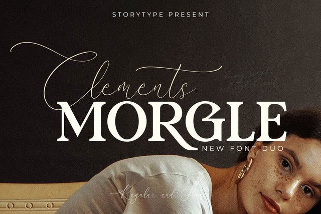 Clements Morgle Font Duo Font Storytype Studio 