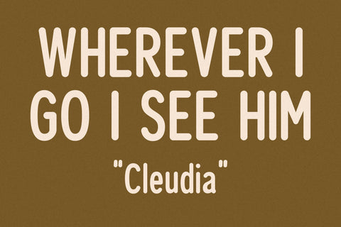Cleudia Typeface Font Storytype Studio 
