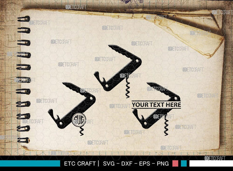 Climber Tools Monogram, Climber Tools Silhouette, Climber Tools Svg, Mountaineers Tool SVG, Victorinox, Anaconda Hammer, Grill Topper, Snowshoes, Mountaineers, Helmet, Nut Tool Silhouette, SB00065 SVG ETC Craft 