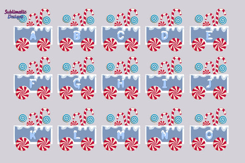 Clipart Snowman Christmas Train Bundle | Set of 33 PNG File for Sublimation Sublimation Sublimatiz Designs 