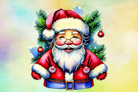Clipart Watercolor Christmas Sublimation Rupkotha 