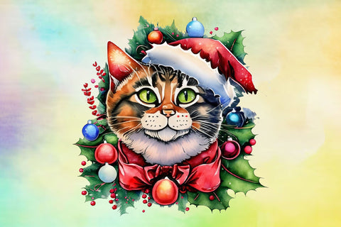 Clipart Watercolor Christmas Sublimation Rupkotha 