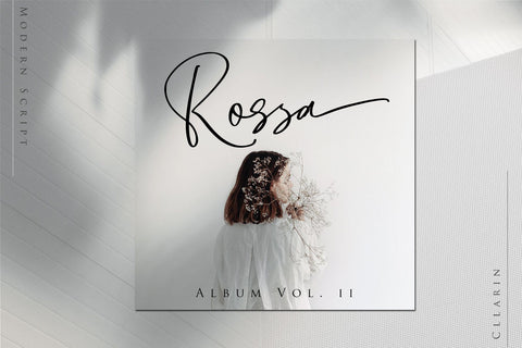 Cllarin - Modern Script Font Font Dm Letter Studio 