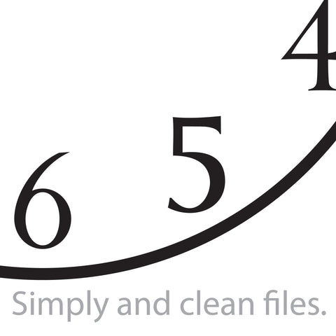 Clock and clock hands SVG TribaliumArtSF 