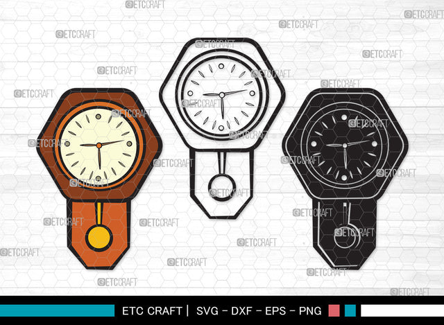 Clock Clipart SVG Cut File, Clock Face Svg, Watch Face Svg, Watch Svg, Time Svg, Clock Outline Clipart SVG ETC Craft 