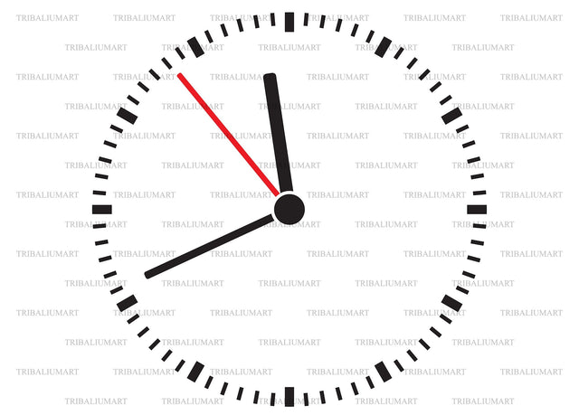 Clock SVG TribaliumArtSF 