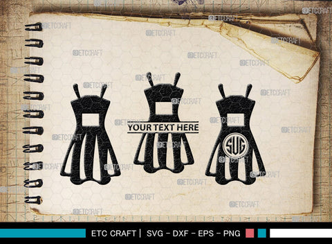 Cloths Monogram, Cloths Silhouette, Cloths SVG, Semi Dress Svg, Dress Svg, Fashion Stand Svg, SB00185 SVG ETC Craft 