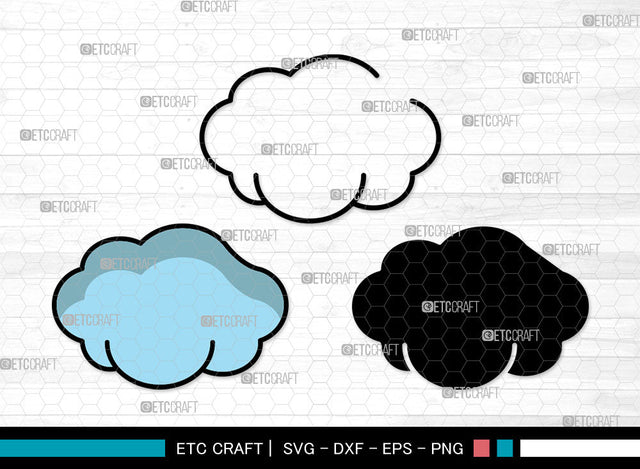 Cloud Icons Color, Clouds Svg, Jotta Cloud Svg, Cloudy, Rain Cloud, Cloud Bundle, Icon Bundle, Svg Cut File, Dxf, Eps, Png, SVG ETC Craft 