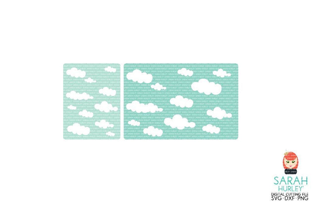 Cloud Journaling Card SVG Sarah Hurley 