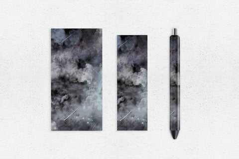 Cloud Sky Pen Wrap Sublimation Sublimation Natasha Prando 