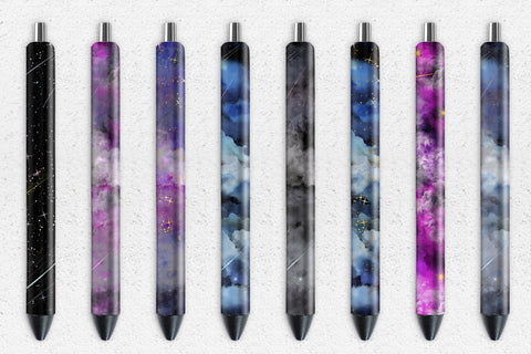 Cloud Sky Pen Wrap Sublimation Sublimation Natasha Prando 