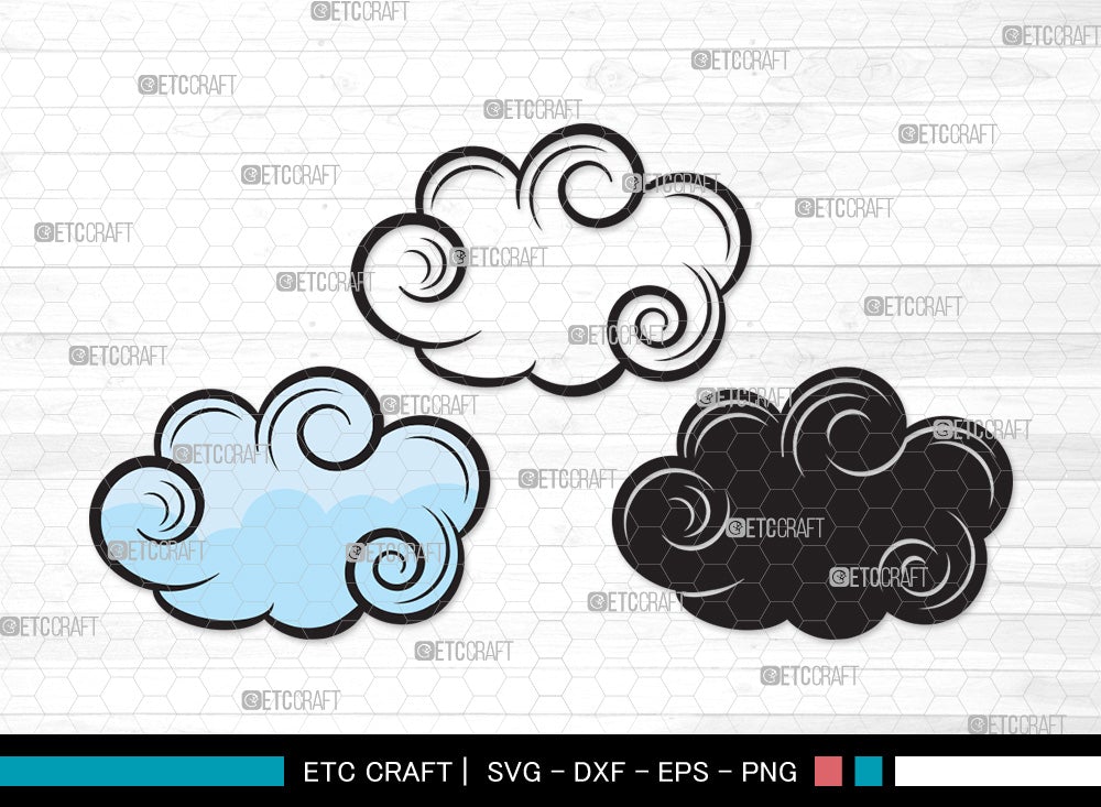 Cloud SVG | Rain Cloud Svg | Weather Svg | Sky Svg | Clouds Svg | Cloud ...