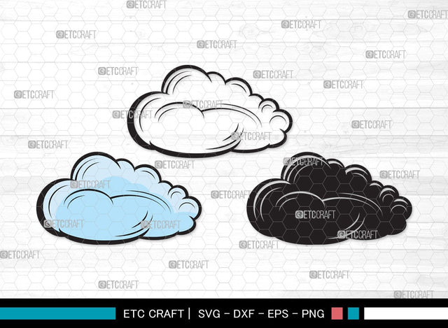 Cloud SVG | Rain Cloud Svg | Weather Svg | Sky Svg | Clouds Svg | Cloud Clipart SVG ETC Craft 