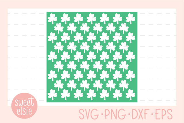 Clover background SVG Sweet Elsie 