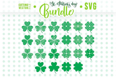 Clover Bundle - St. Patrick's Day SVG SVG VectorSVGdesign 