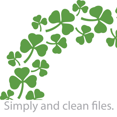 Clover heart SVG TribaliumArtSF 