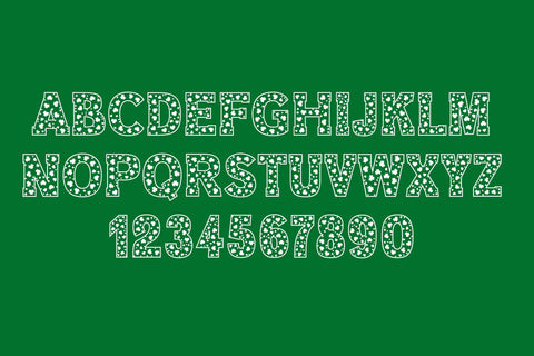 Clover Love - Saint Patrick's Day Font Font ampersand 