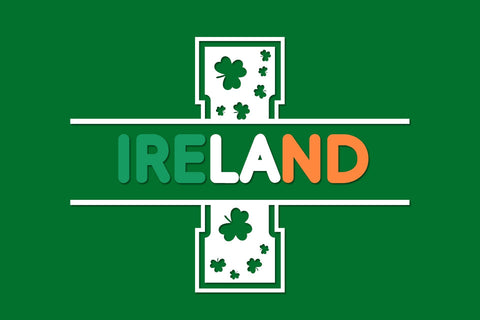 Clover Monogram - Saint Patrick's Day Font Font ampersand 