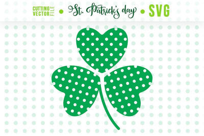 Clover SVG - File for Silhouette & Cricut SVG VectorSVGdesign 