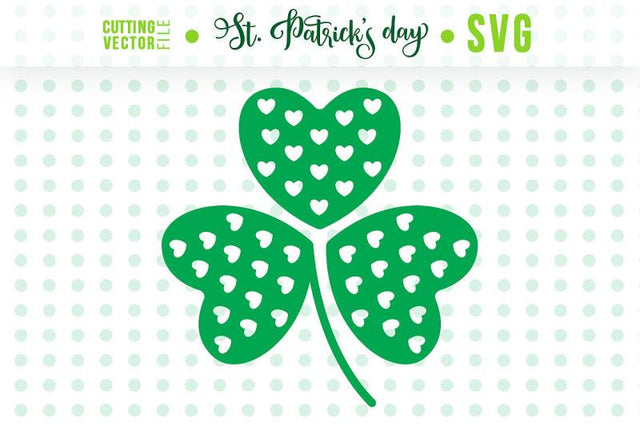 Clover SVG - St. Patrick's Day SVG VectorSVGdesign 