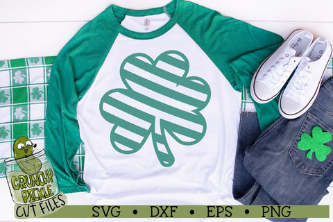 Clover Trio - St. Patrick's Day SVG Cut File SVG Crunchy Pickle 
