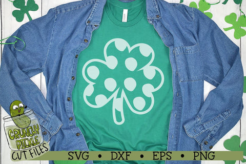 Clover Trio - St. Patrick's Day SVG Cut File SVG Crunchy Pickle 