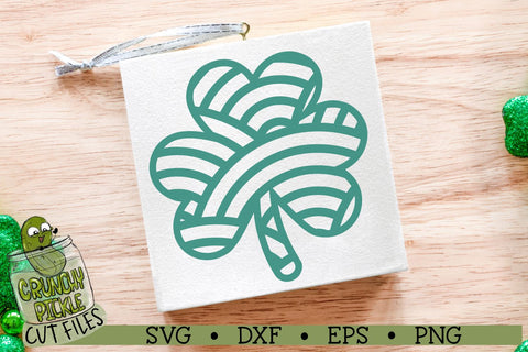 Clover Trio - St. Patrick's Day SVG Cut File SVG Crunchy Pickle 