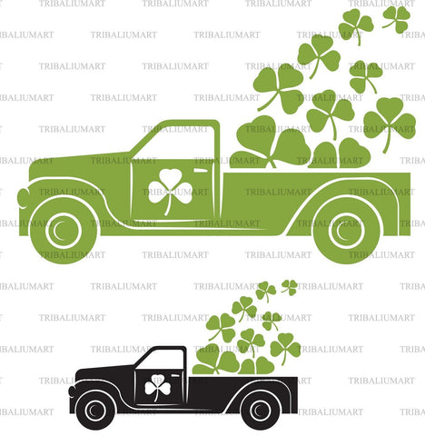 Clover truck SVG TribaliumArtSF 
