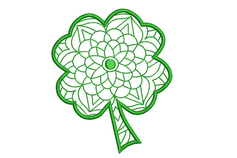 Cloverleaf, Shamrock Machine Embroidery Design Embroidery/Applique DESIGNS Canada Embroidery 
