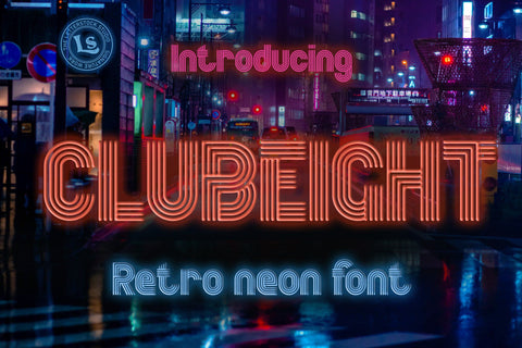 Clubeight Font letterstockstd 