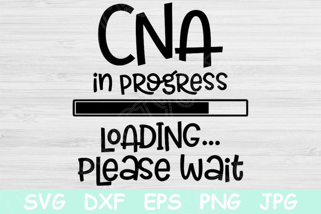 CNA Svg Files, Nurse Svg, Certified Assistant Dxf, Png Instant Digital Download Design Cut Files For Cricut, Glowforge, Silhouette Vector SVG TiffsCraftyCreations 