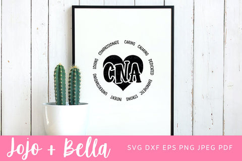 CNA Svg, Nurse Svg, Nursing Svg, Nurse life Svg, Essential Worker Svg, Svg Files For Cricut, Sublimation Designs Downloads SVG Jojo&Bella 