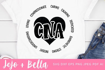 CNA Svg, Nurse Svg, Nursing Svg, Nurse life Svg, Essential Worker Svg, Svg Files For Cricut, Sublimation Designs Downloads SVG Jojo&Bella 