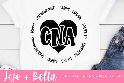 CNA Svg, Nurse Svg, Nursing Svg, Nurse life Svg, Essential Worker Svg, Svg Files For Cricut, Sublimation Designs Downloads SVG Jojo&Bella 