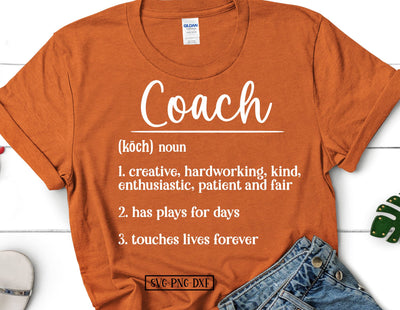 Coach Noun SVG Calico Creations Svg 