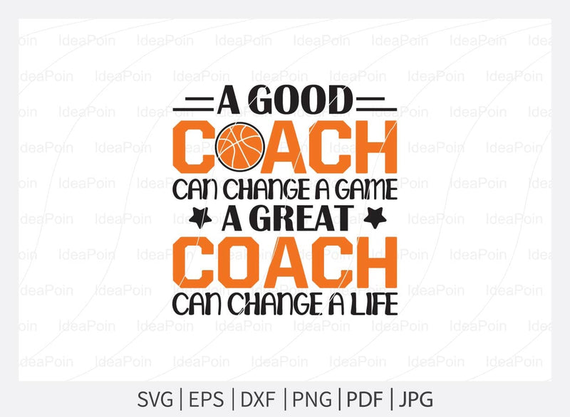 Coach svg Bundle, Basketball Coach svg, Basketball Typography ...