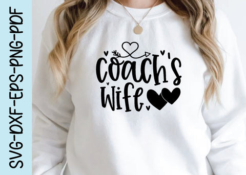 coach's wife svg, husband svg, wife design, wife svg SVG designstore 