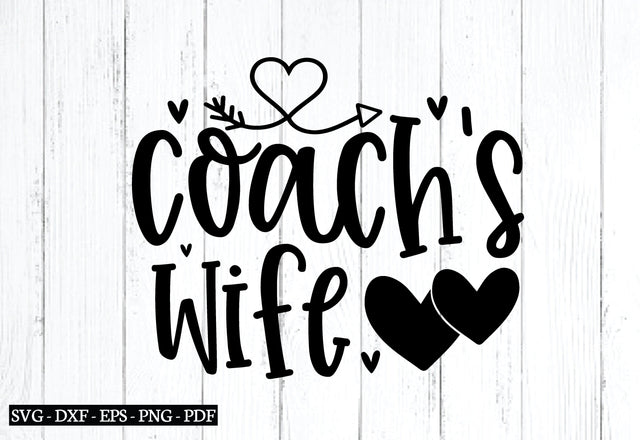 coach's wife svg, husband svg, wife design, wife svg SVG designstore 