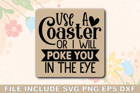 Coaster Quotes Bundle SVG Ariyan 