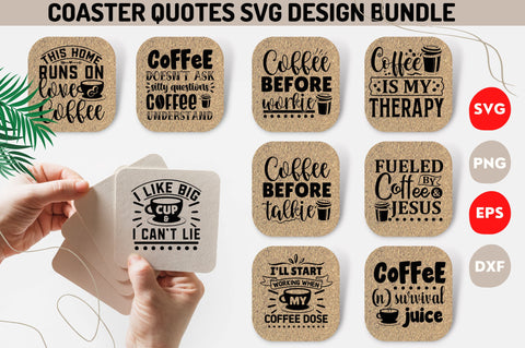 Coaster SVG Bundle SVG Regulrcrative 