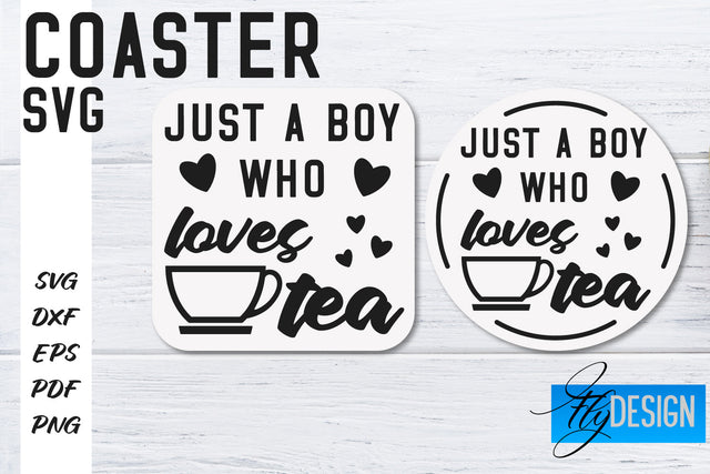 Coasters SVG | Coffee SVG Design | Funny Quotes SVG Fly Design 