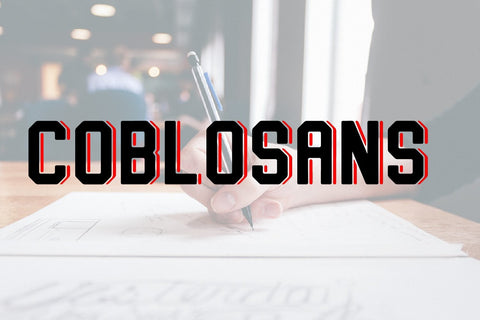 COBLOSANS Font zafrans studio 