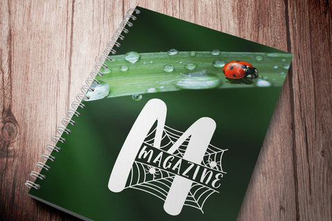 Cobwebs Split Alphabet A-Z svg eps ai png pdf SVG zafrans studio 