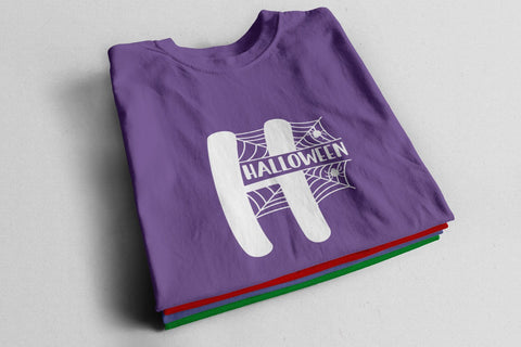 Cobwebs Split Alphabet A-Z svg eps ai png pdf SVG zafrans studio 